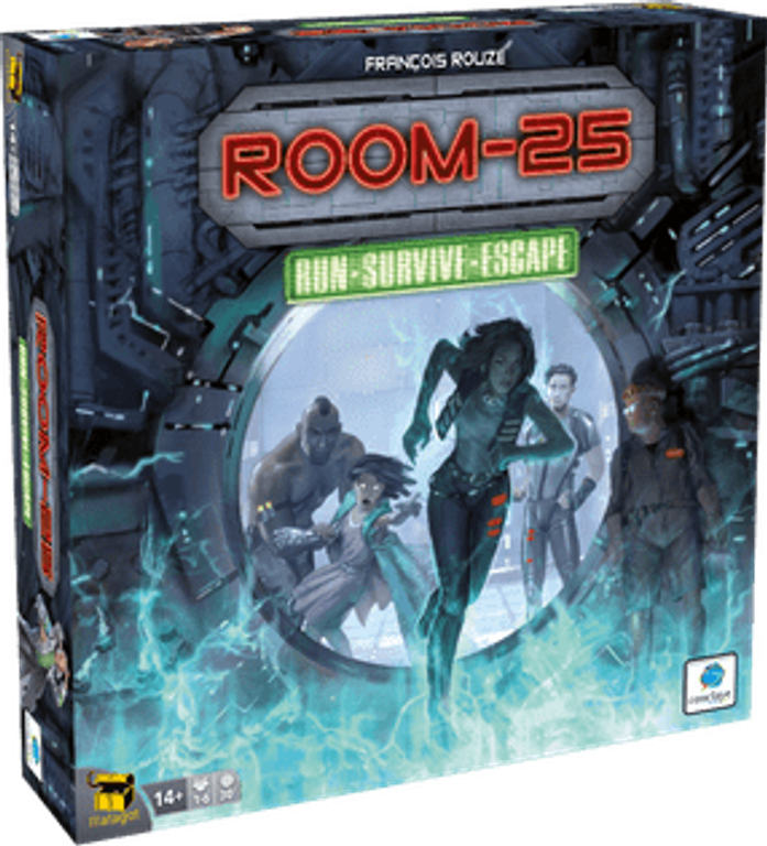 Room-25 Run 2024 Survive Escape Board Game Francois Rouze (Matagot 2016) SEALED