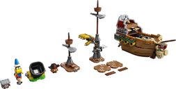 LEGO® Super Mario™ Set de Expansión: Fortaleza aérea de Bowser partes