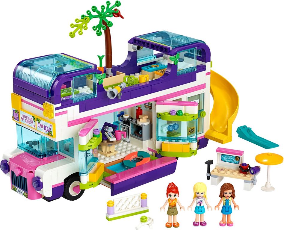 LEGO® Friends Il bus dell'amicizia componenti