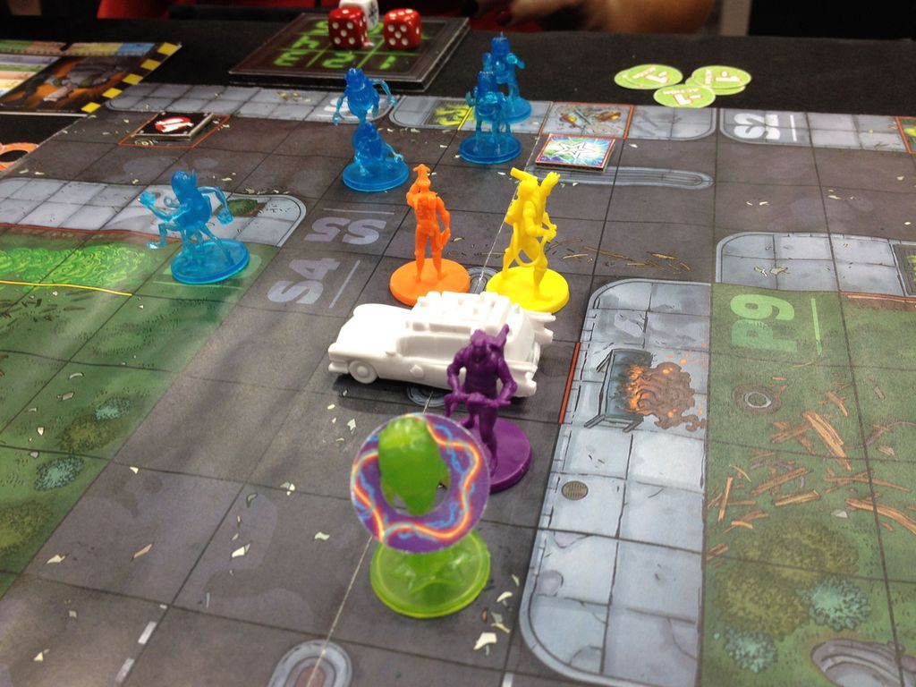 Ghostbusters: The Board Game gameplay