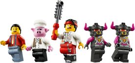 LEGO® Monkie Kid Pigsys Foodtruck minifiguren