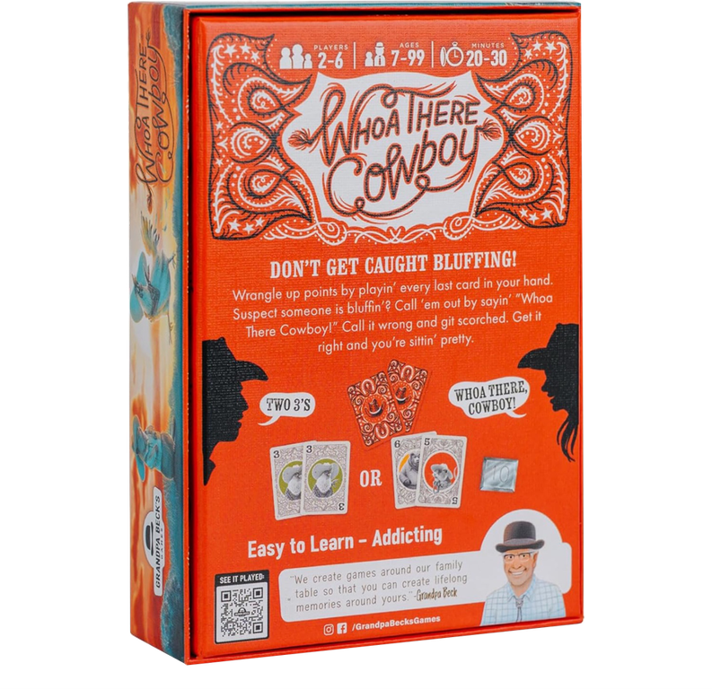 Whoa There Cowboy torna a scatola