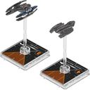Star Wars: X-Wing (Second Edition) – Servants of Strife Squadron Pack miniatures
