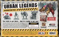 Zombicide (2nd Edition): Urban Legends Abominations back of the box