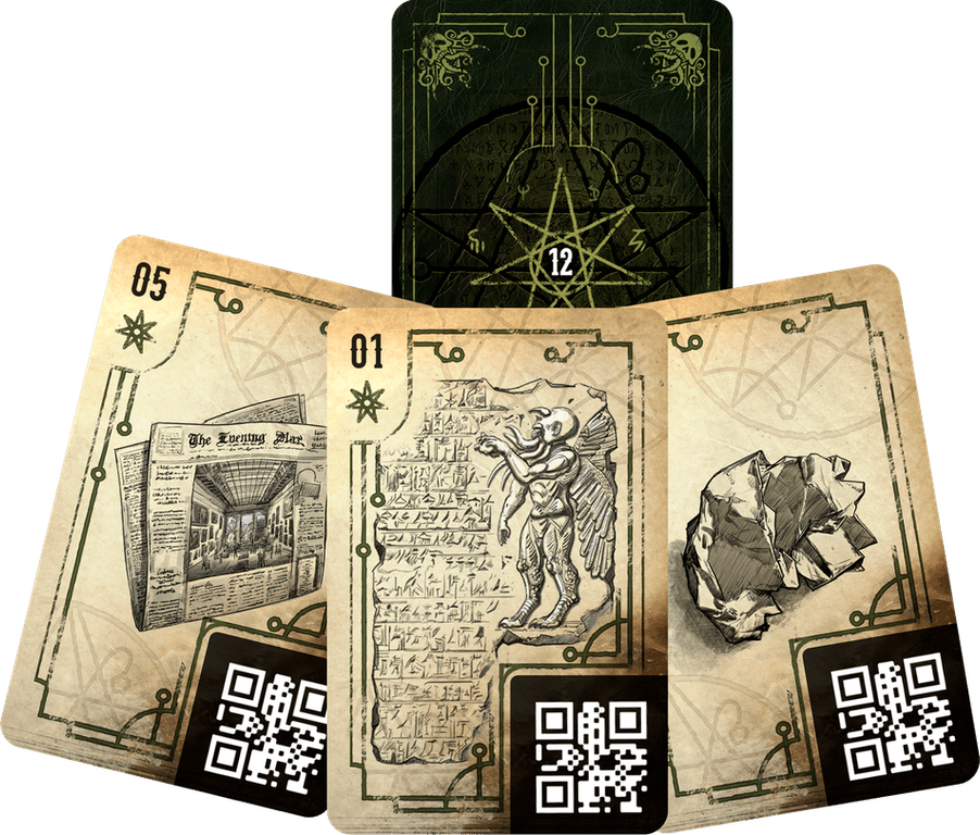 Chronicles of Crime: Eldritch Secrets components