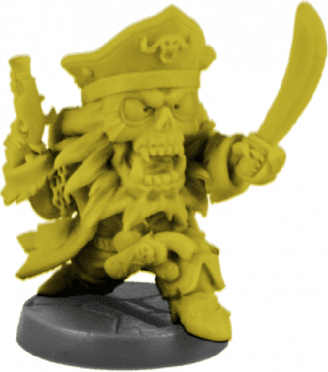 Super Dungeon Explore: Capitaine R miniature