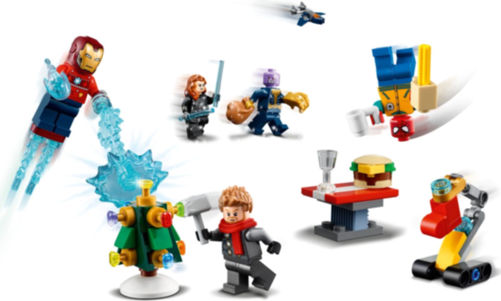 LEGO® Marvel Los Vengadores: Calendario de Adviento 2021 jugabilidad