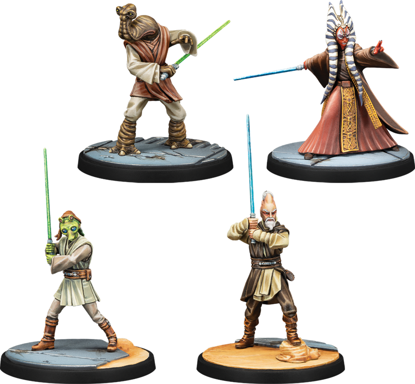 Star Wars: Shatterpoint – Wisdom Of The Council Squad Pack miniatures