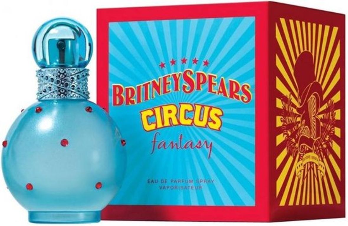 Britney Spears Circus Fantasy Eau de parfum box