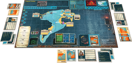 Pandemic Legacy: Seizoen 2 ‐ Black Edition componenten