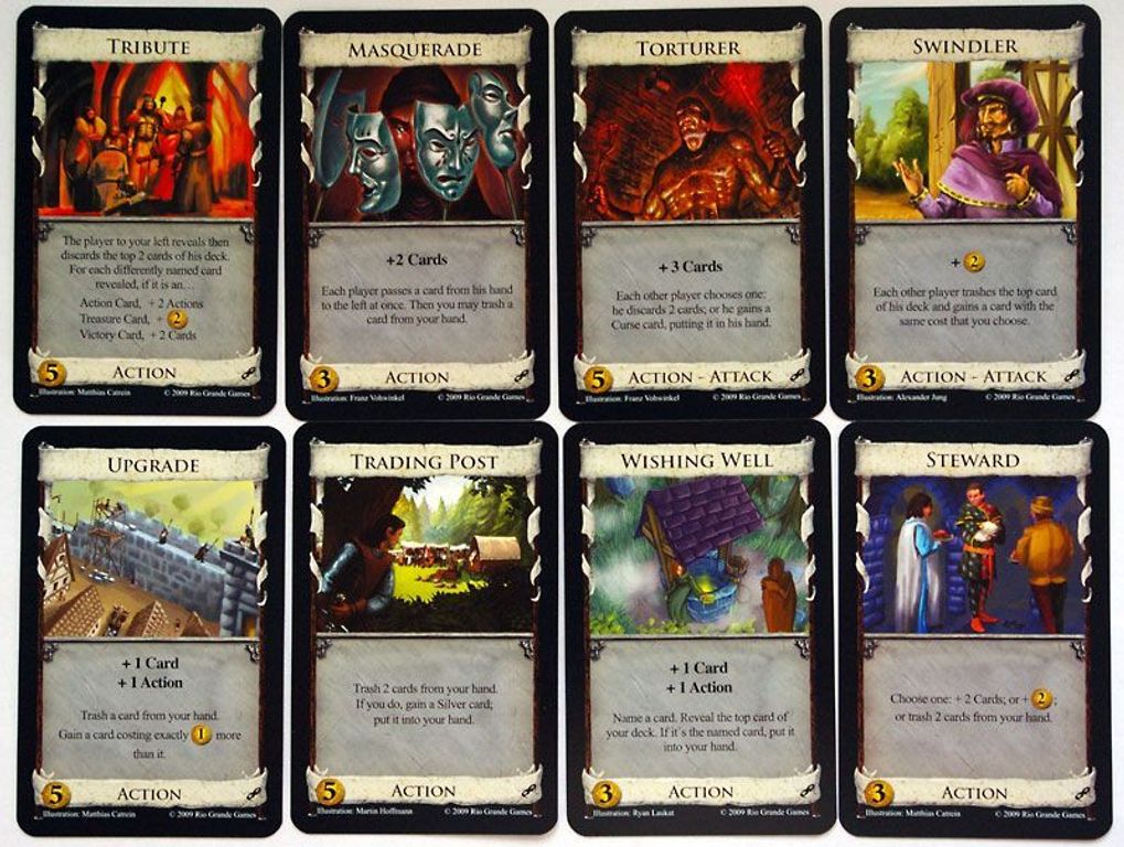 Dominion: Intriga cartas