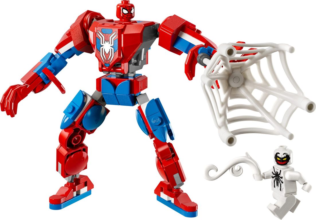 LEGO® Marvel Le robot de Spider-Man contre Anti-Venom composants