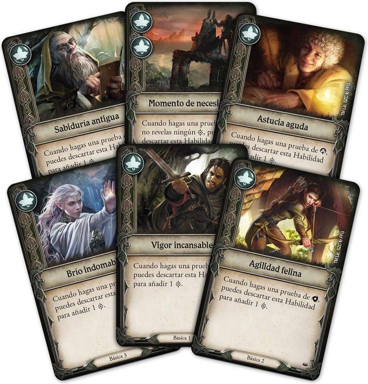 The Lord of the Rings: Journeys in Middle-earth cards