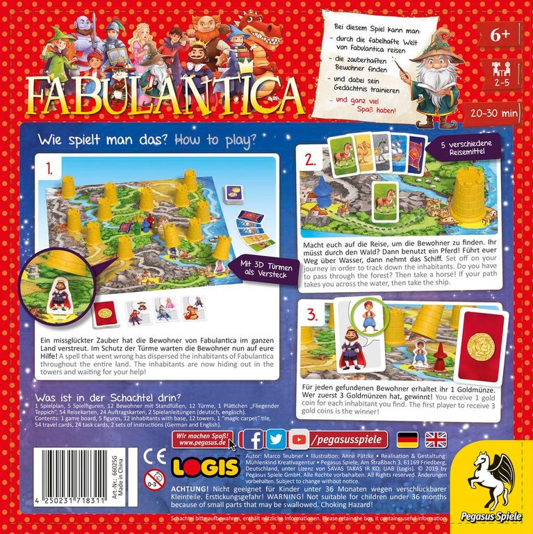 Fabulantica dos de la boîte