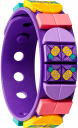 LEGO® DOTS Bracelet Tigre fluo et porte-clés