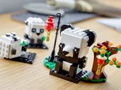 LEGO® BrickHeadz™ Panda's voor Chinees nieuwjaar componenten