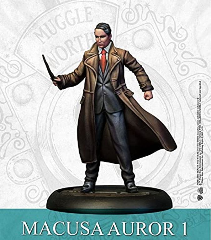 Harry Potter Miniatures Adventure Game: President Picquery and Aurors miniatuur