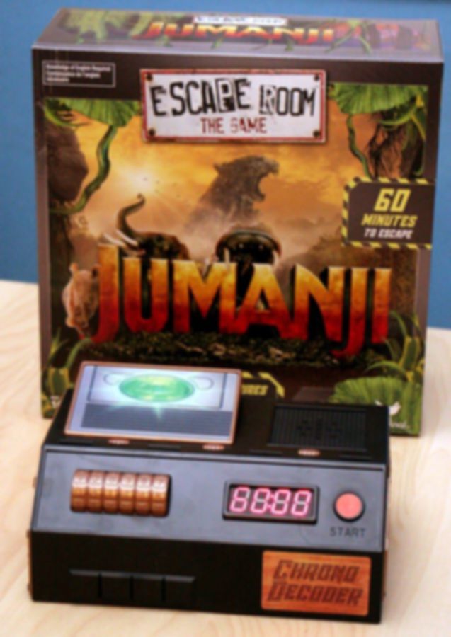 Escape Room: The Game - Jumanji components