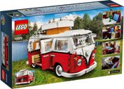 LEGO® Icons Volkswagen T1 Campingbus rückseite der box