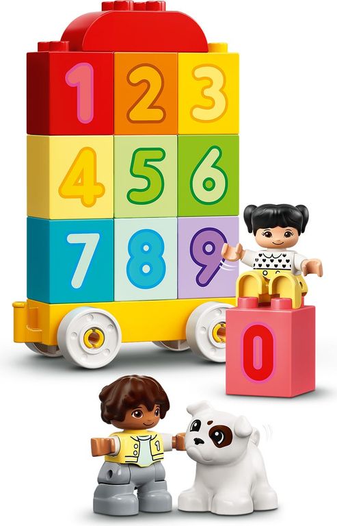 LEGO® DUPLO® Le train des chiffres - Apprendre à compter composants