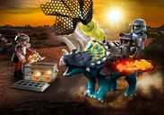 Playmobil® Dino Rise Triceratops: Battle for the Legendary Stones
