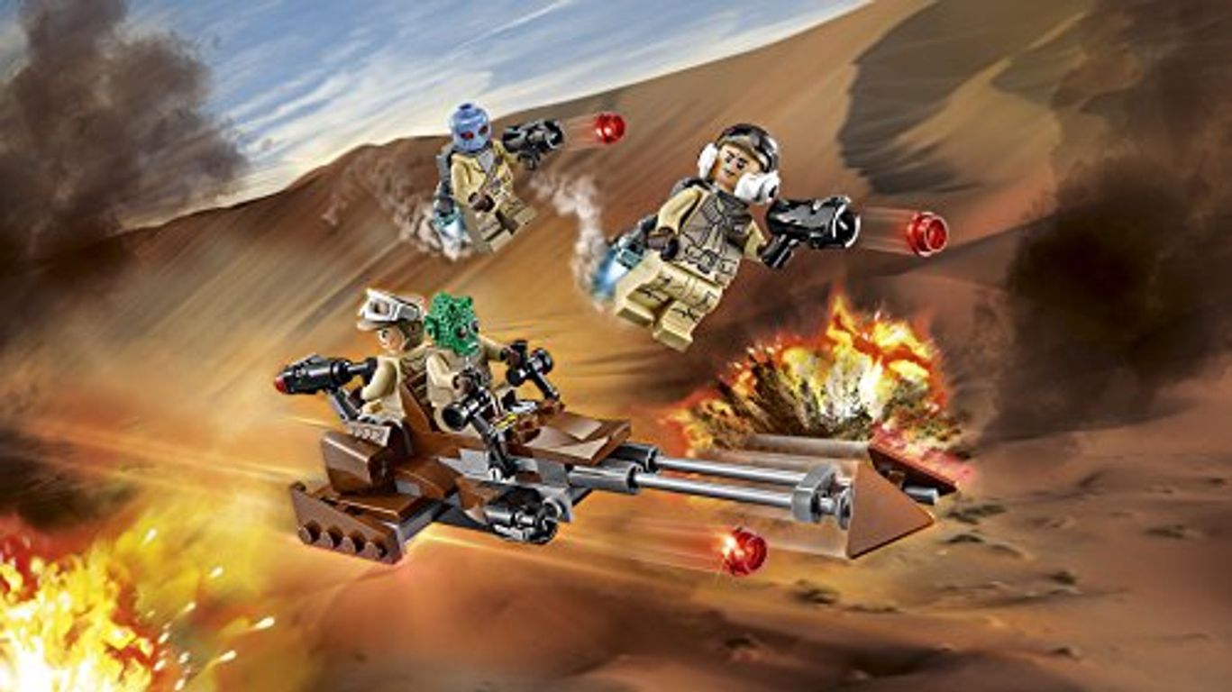 LEGO® Star Wars Pack de combate rebelde jugabilidad