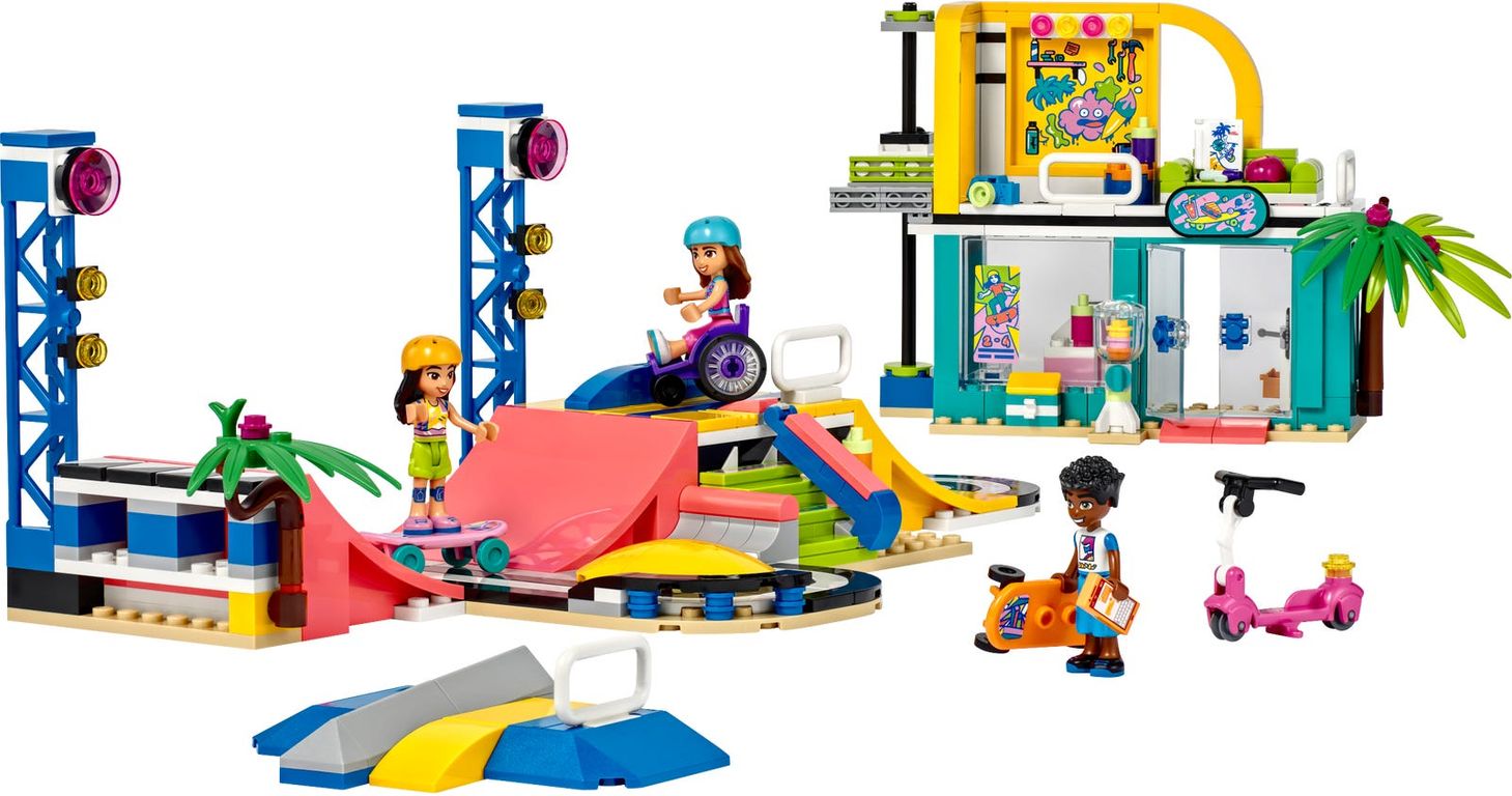 LEGO® Friends Skatepark componenten