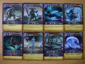 'Arcane Wonders arwwx3ps – de tablero Mage Wars Paladin VS. Siren Expansion cartas