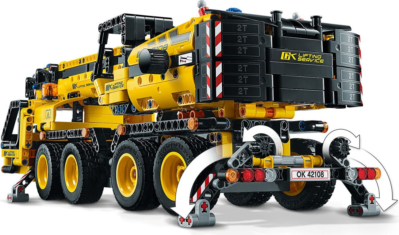 LEGO® Technic Grúa Móvil partes