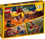 LEGO® Creator Dragón Llameante parte posterior de la caja