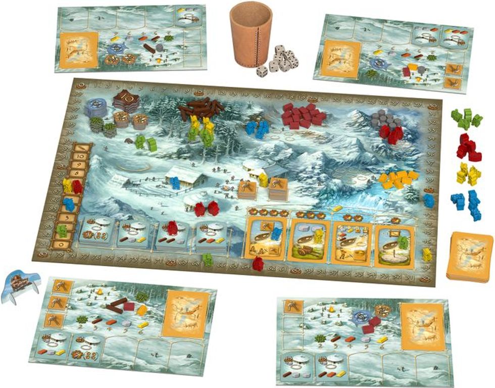 Stone Age: 10th Anniversary componenten