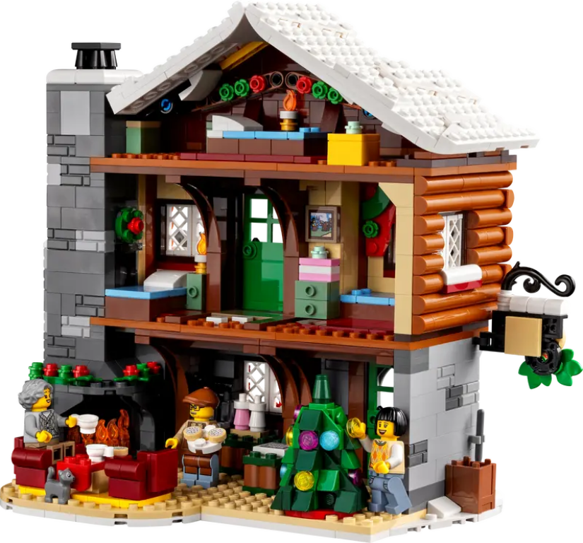 LEGO® Icons Skihut interieur