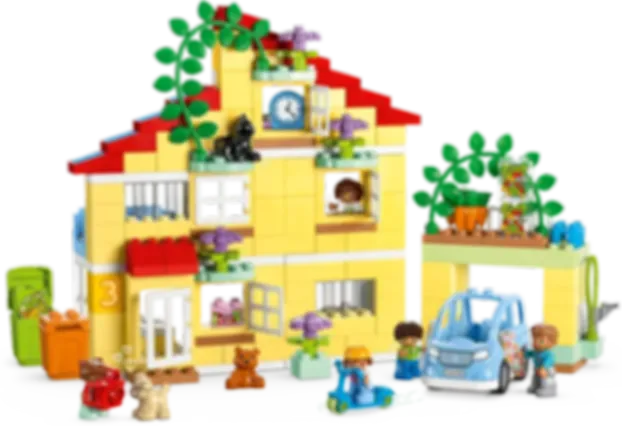 LEGO® DUPLO® La maison familiale 3-en-1