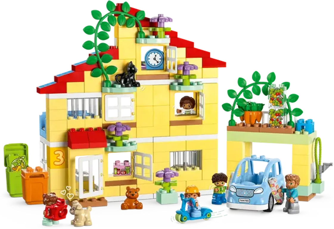 LEGO® DUPLO® 3-in-1-Familienhaus