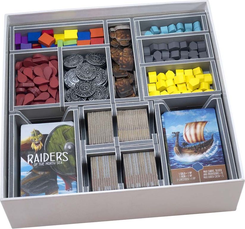 Raiders of the North Sea: Folded Space Insert box