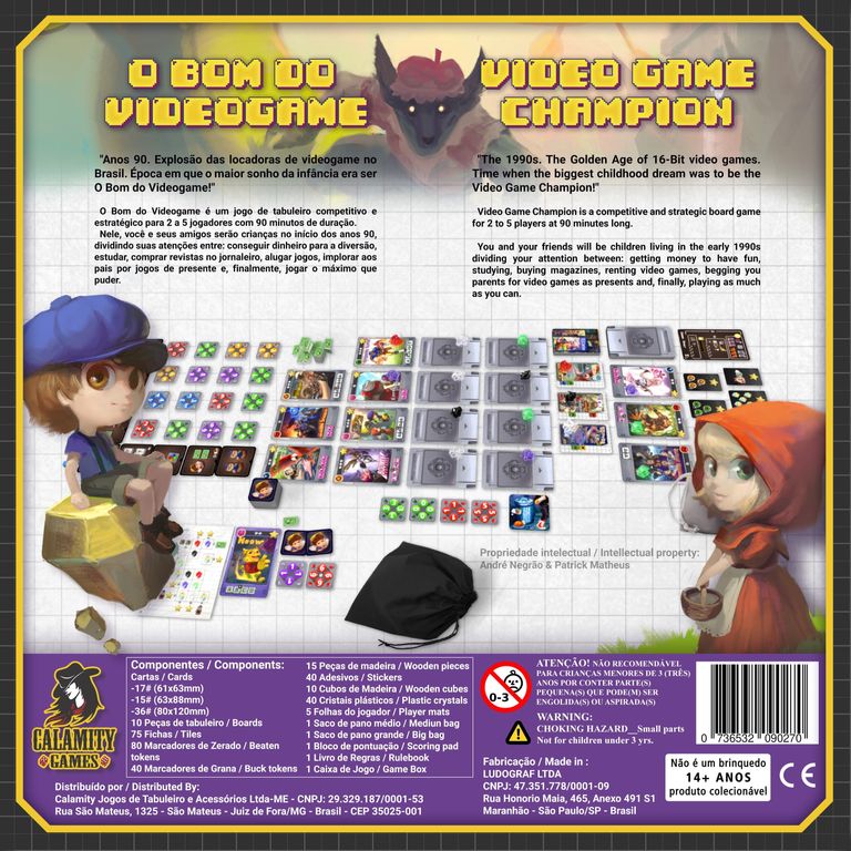 Video Game Champion rückseite der box