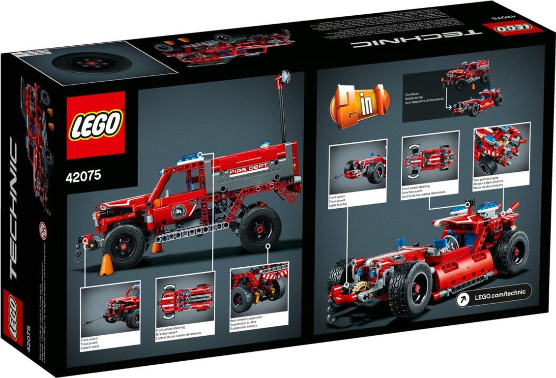 LEGO® Technic First Responder back of the box