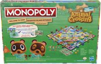 Monopoly: Animal Crossing New Horizons dos de la boîte