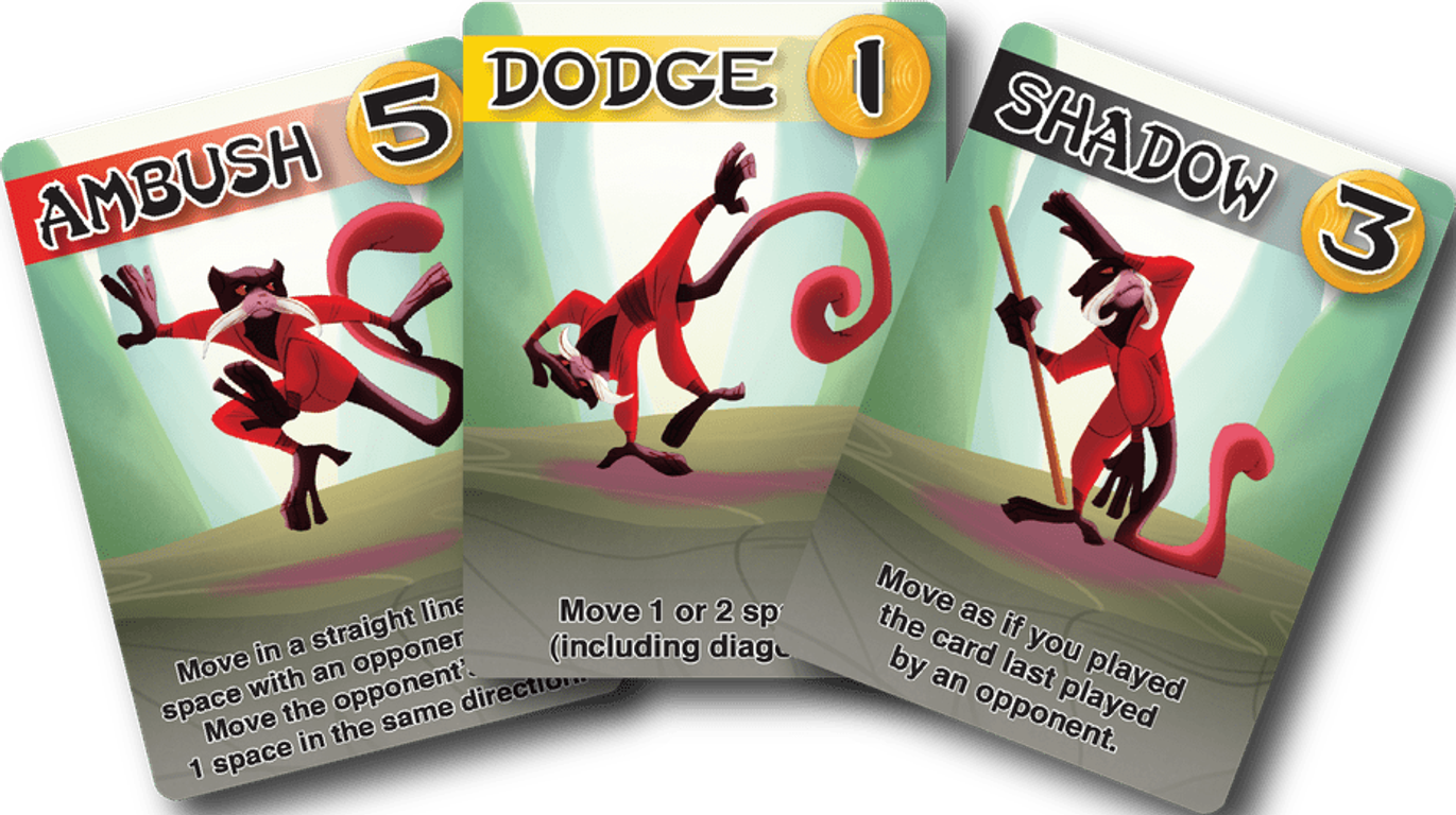 Ninja Camp cartes