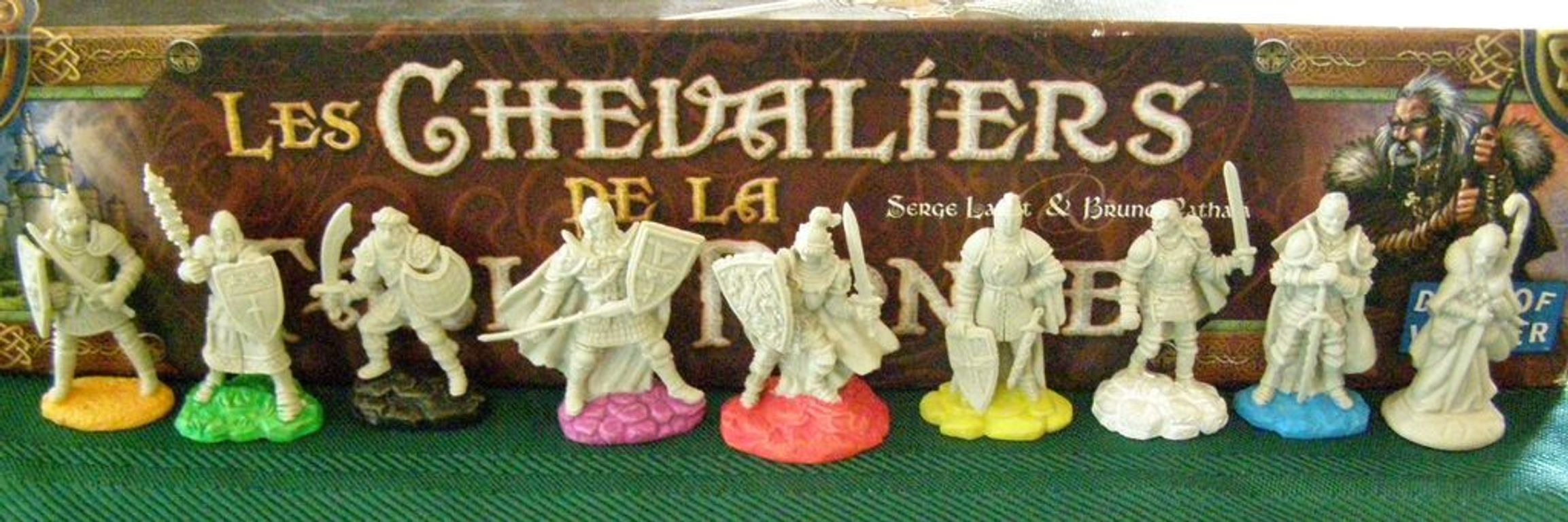 Les Chevaliers de la Table Ronde: La compagnie de Merlin miniatures