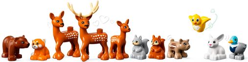 LEGO® DUPLO® Wild Animals of Europe animali