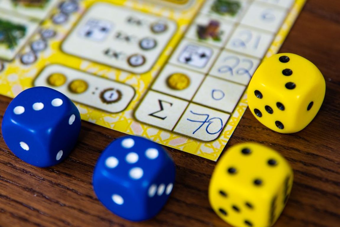 Alhambra: Roll & Write jugabilidad