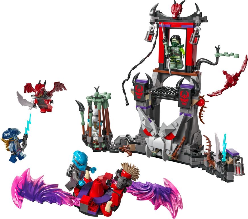 LEGO® Ninjago Le village de la tempête draconique boîte