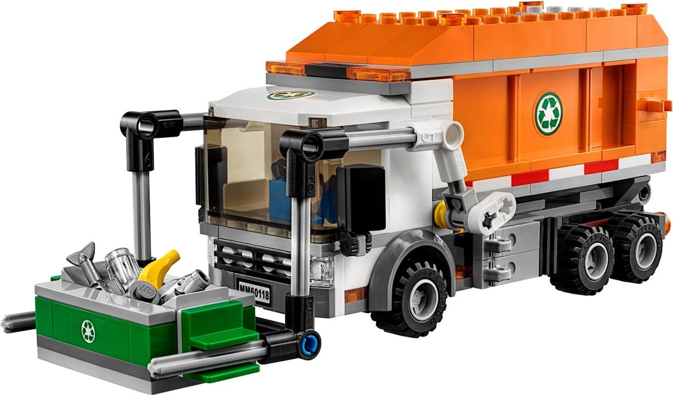 LEGO® City Garbage Truck components