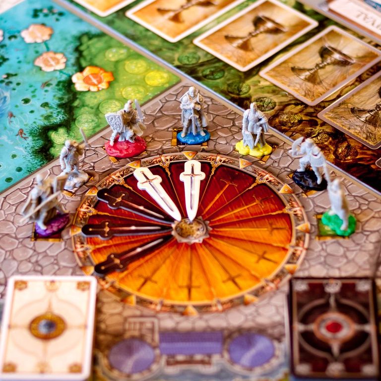 Les chevaliers de la table ronde gameplay