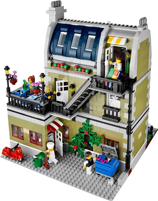 LEGO® Icons Parisian Restaurant back side