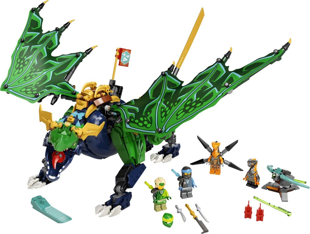 LEGO® Ninjago Le dragon légendaire de Lloyd composants