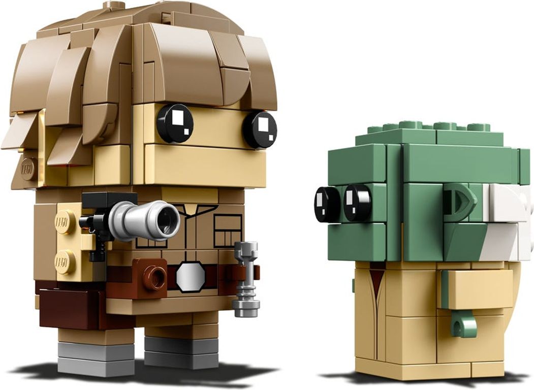 LEGO® BrickHeadz™ Luke Skywalker™ & Yoda™ componenten