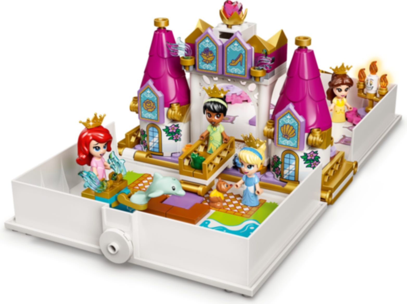 LEGO® Disney Ariel, Belle, Cinderella and Tiana's Storybook Adventures gameplay