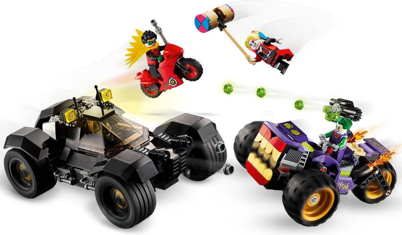LEGO® DC Superheroes La poursuite du Joker en moto à 3 roues gameplay